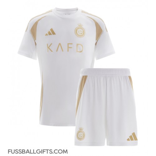 Al-Nassr Fußballbekleidung 3rd trikot Kinder 2024-25 Kurzarm (+ kurze hosen)